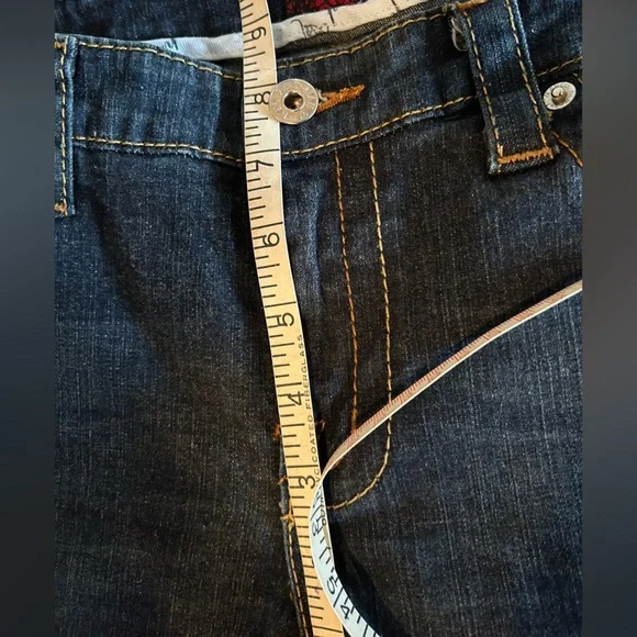 Vintage Baby Phat Jeans with Gold Embroidery - Picture 10 of 13